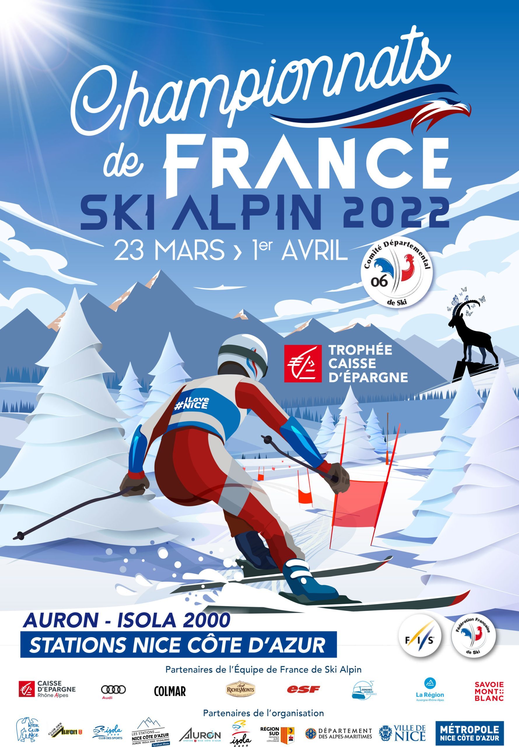 Le podium de la coupe du monde de ski alpin Audi FIS Slalom géant