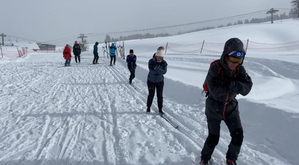 passerelle ski de fond