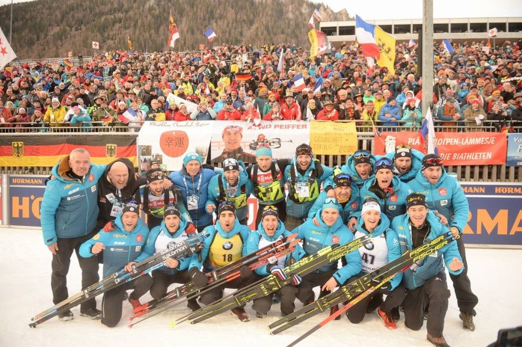 IBU world cup biathlon, sprint men, Ruhpolding (GER)
