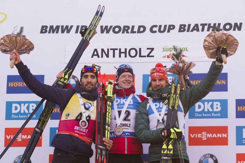 IBU world cup biathlon, sprint men, Antholz (ITA)