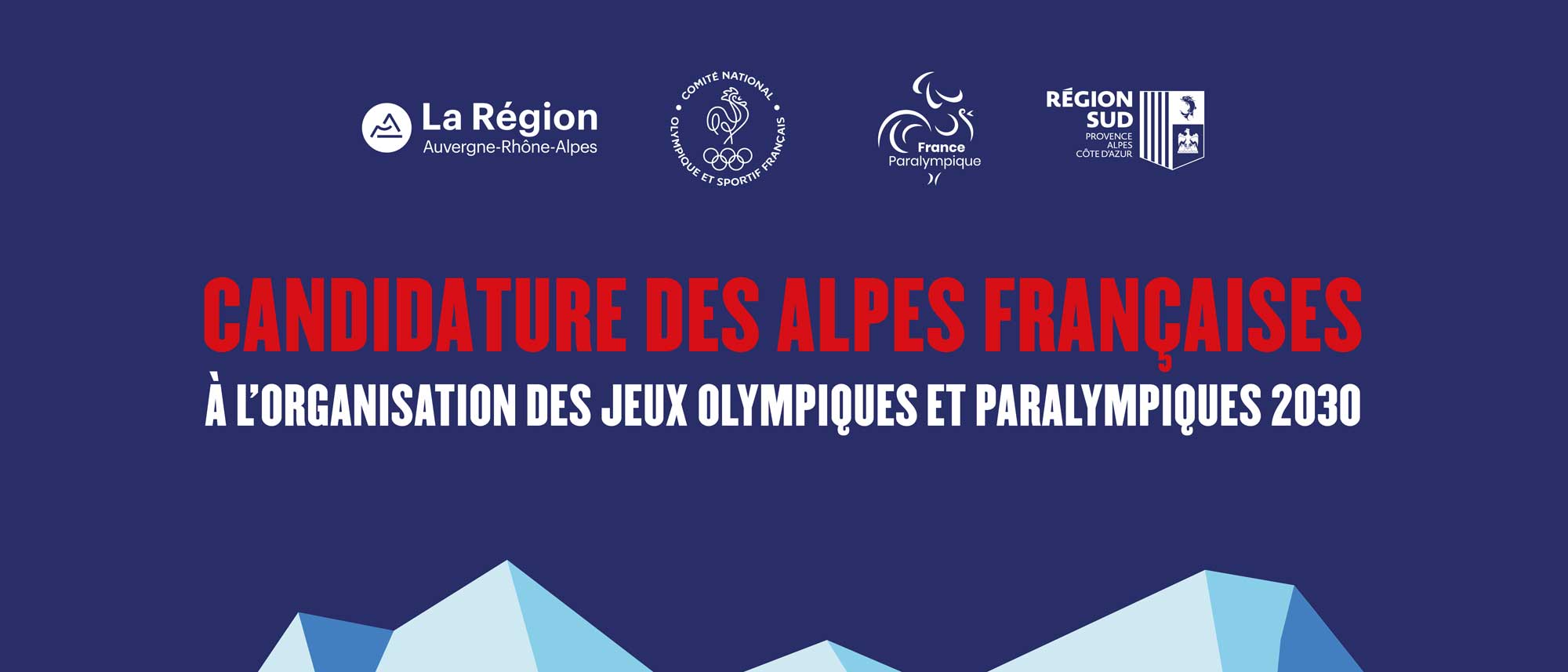 Les Alpes françaises, candidate pour les Jeux Olympiques et Paralympiques  de 2030 ! - FFS