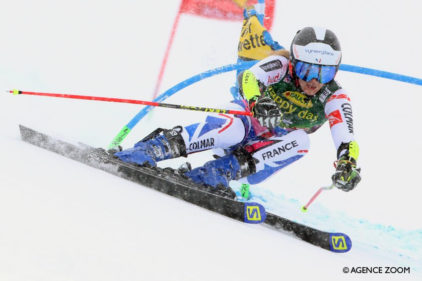 Taïna Barioz, blessée à Zinal FFS