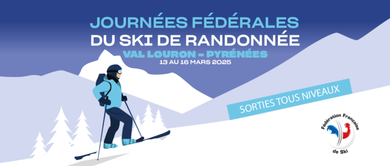 Fanion FFS France Fédération Française De Ski - Années 70 - Vintage